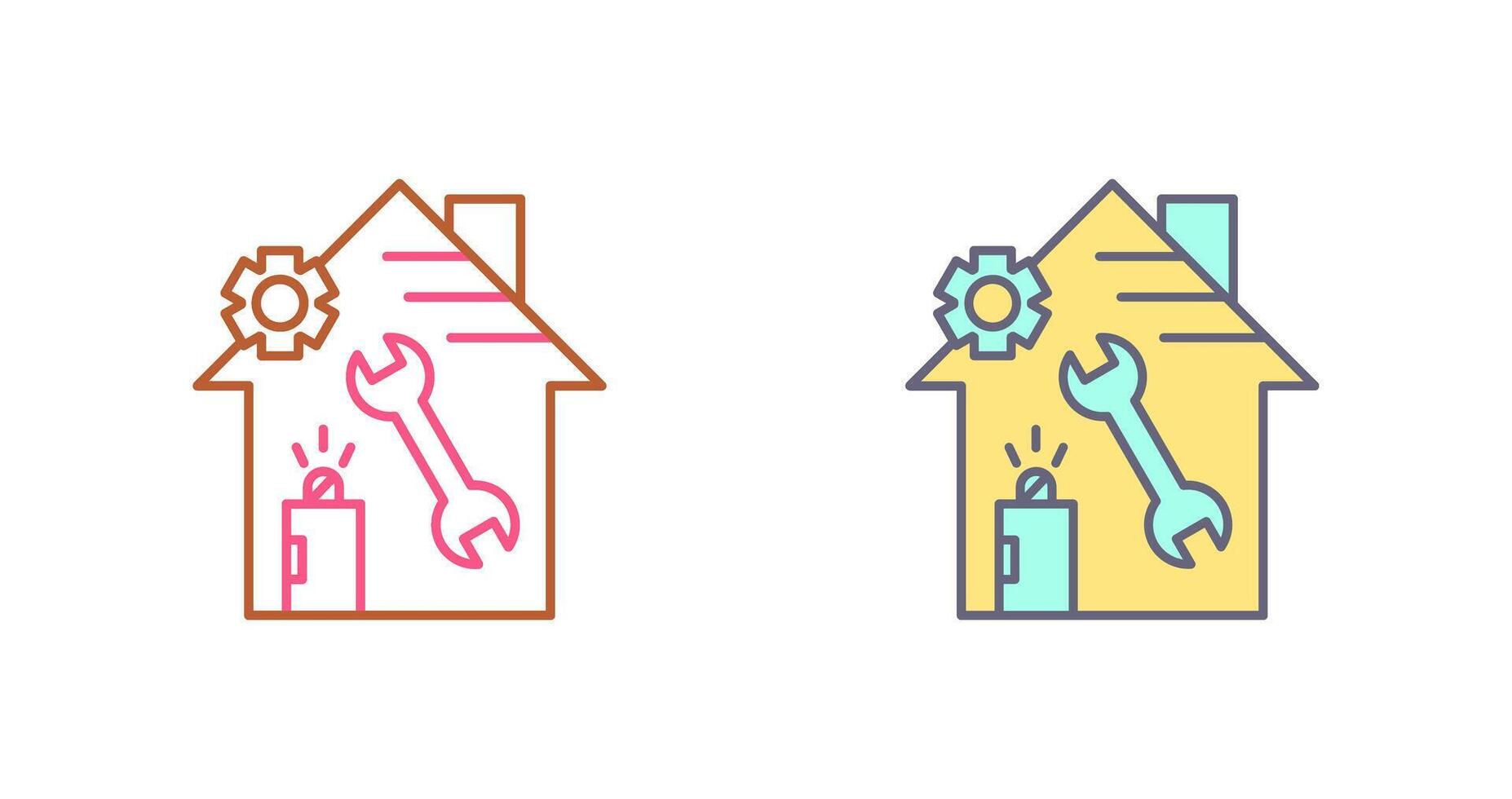 home repair Icon Design vector