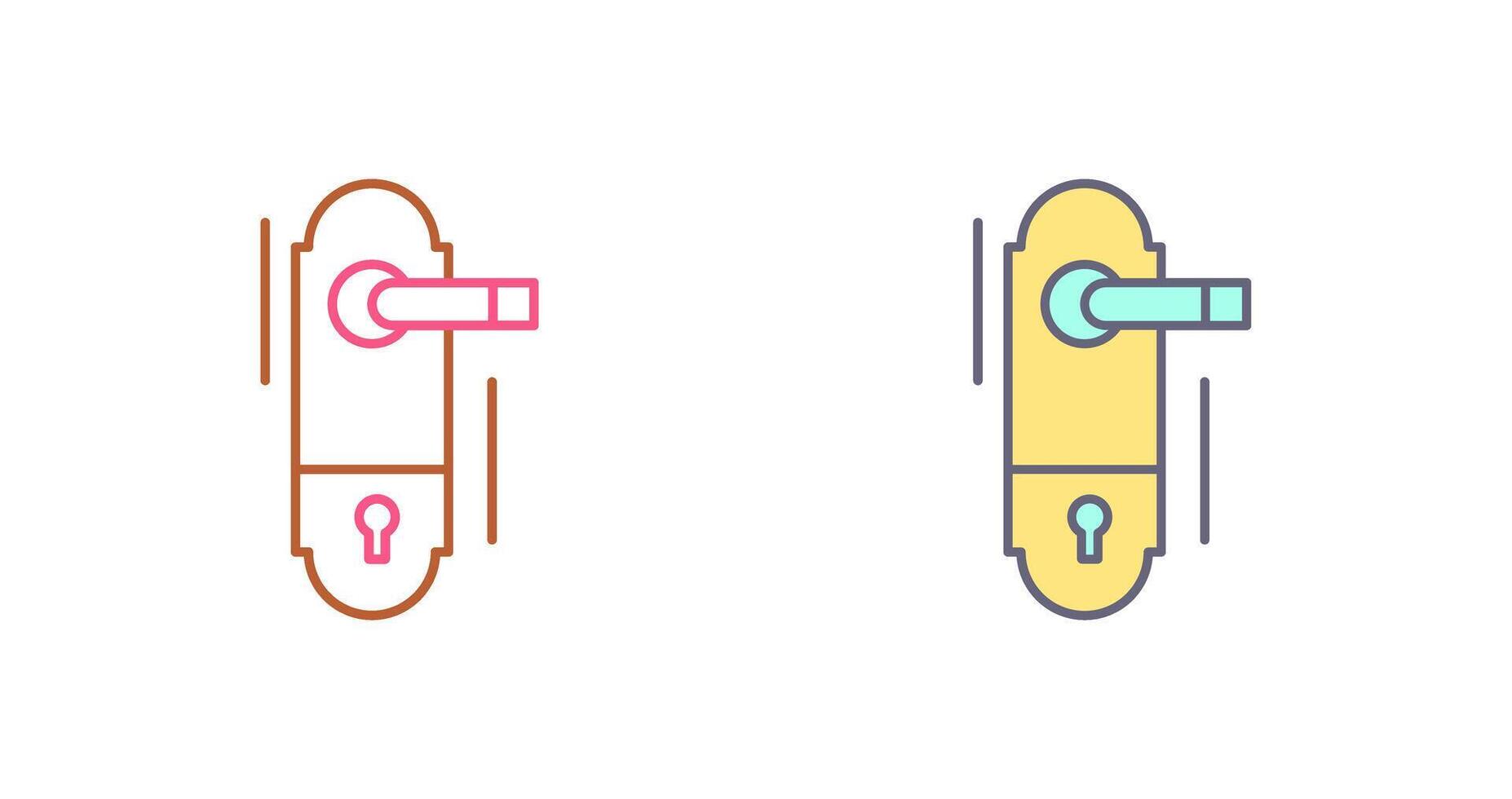 Doorknob Icon Design vector