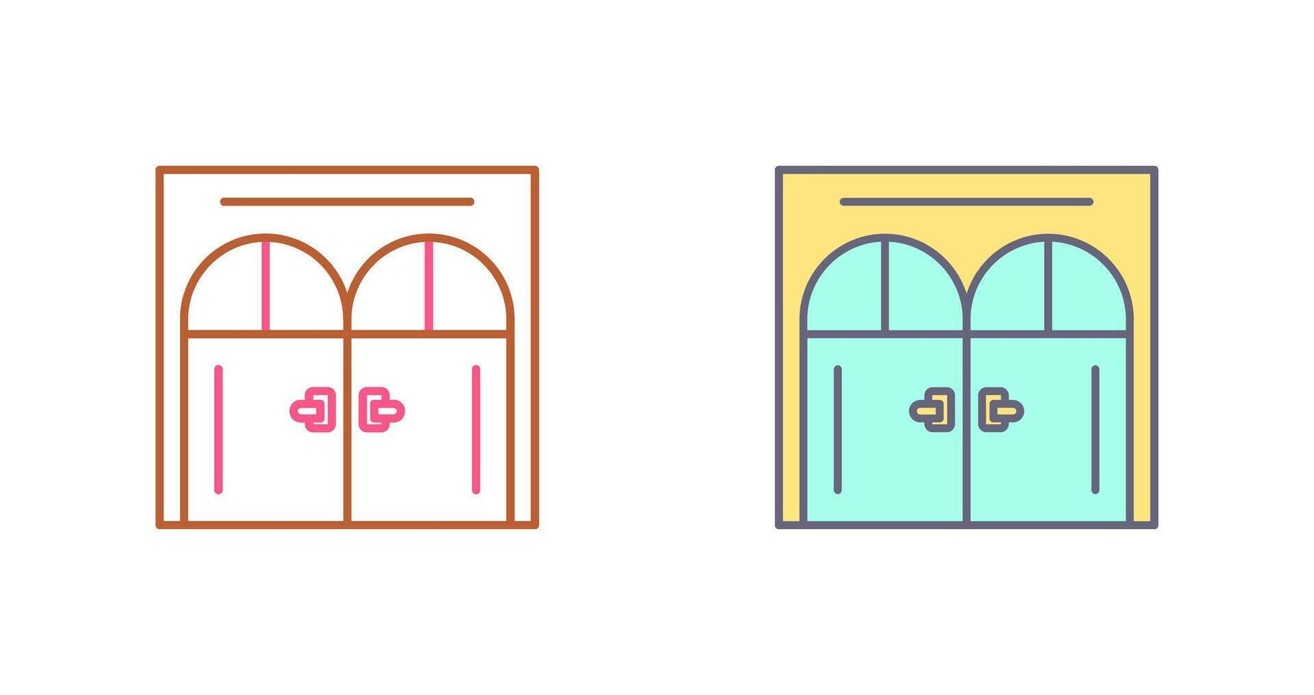 Door Icon Design vector