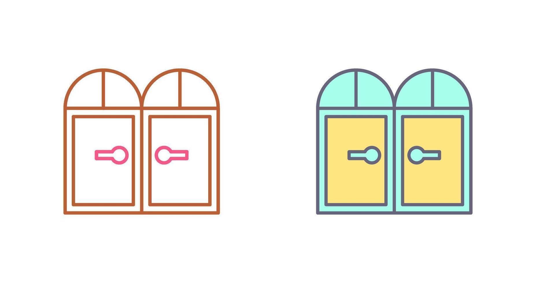 Door Icon Design vector