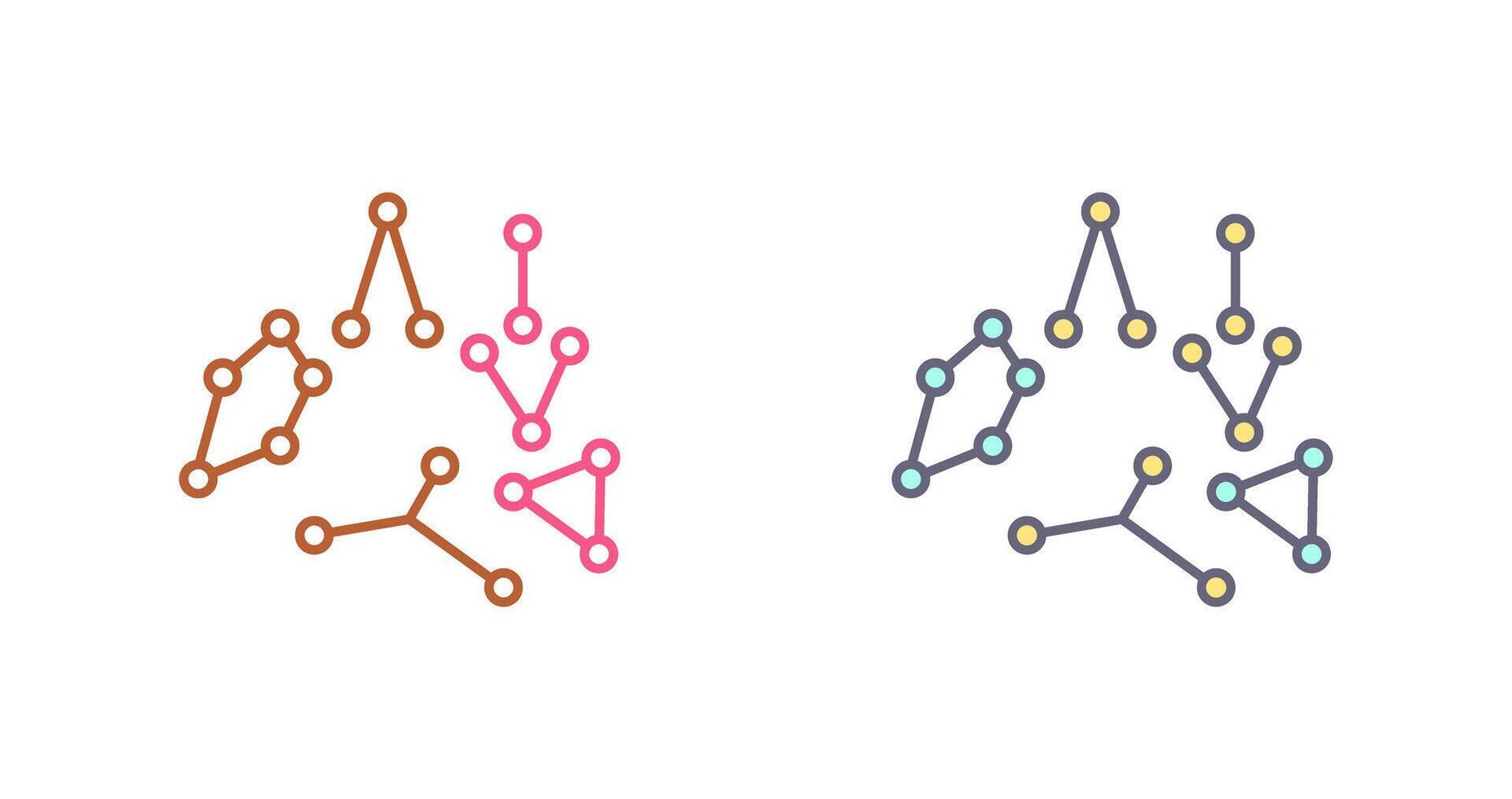 Constellation Icon Design vector