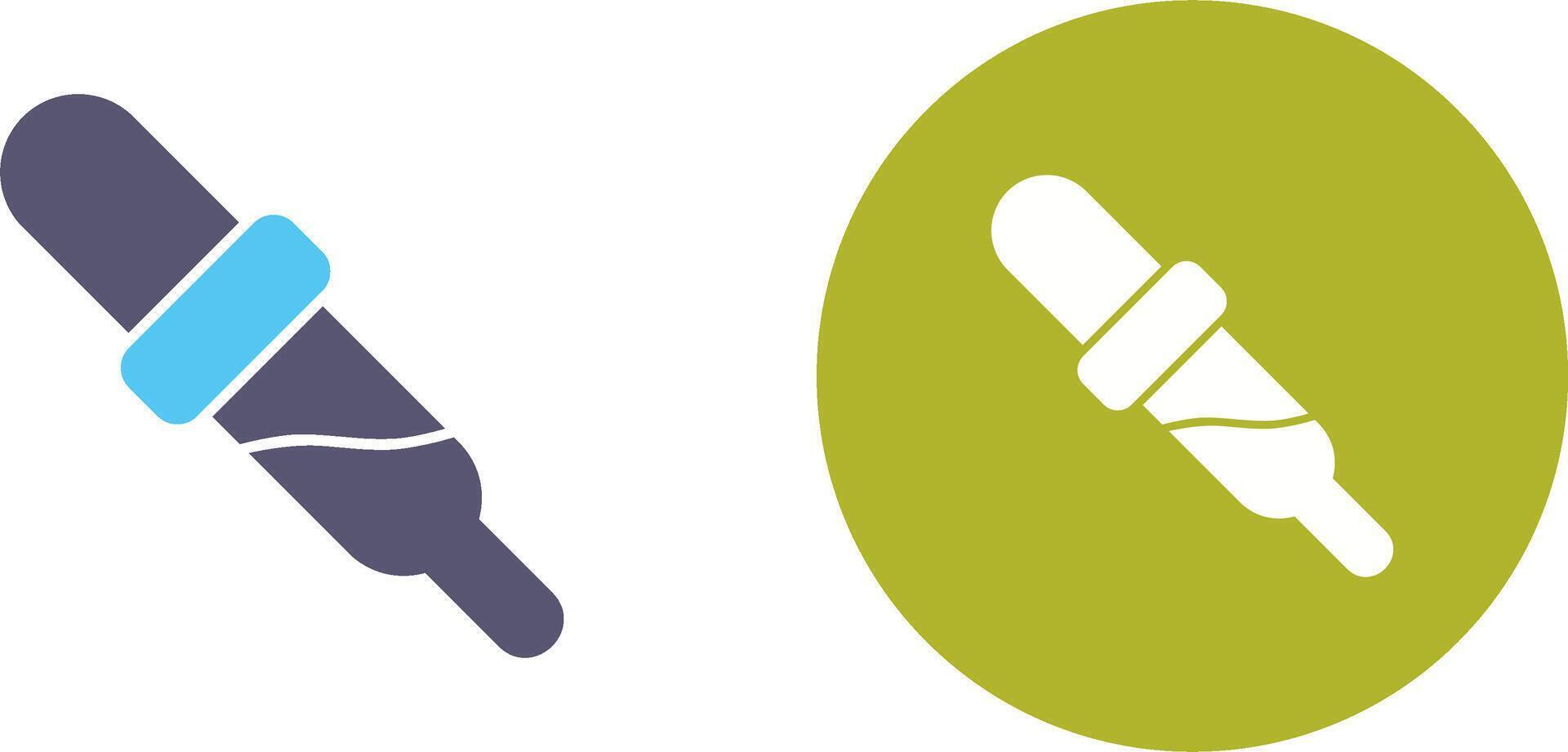 Dropper Icon Design vector