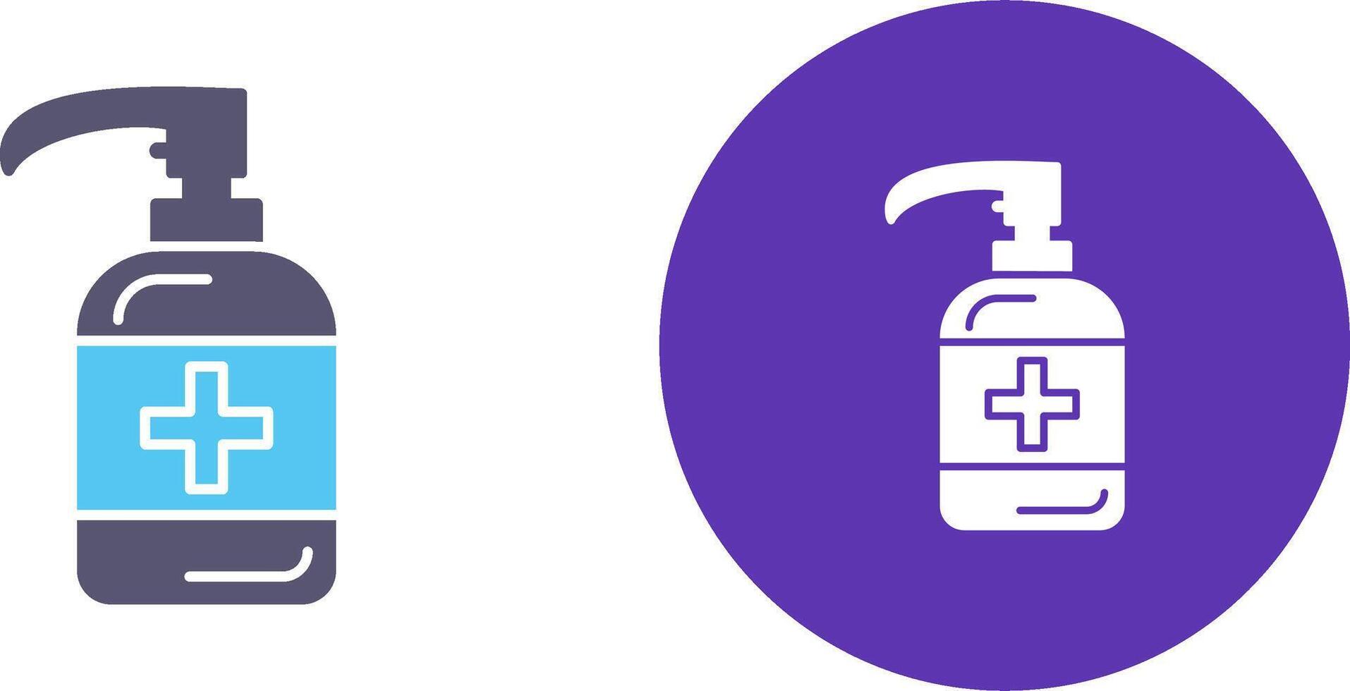 Sanitizer Icon Design vector
