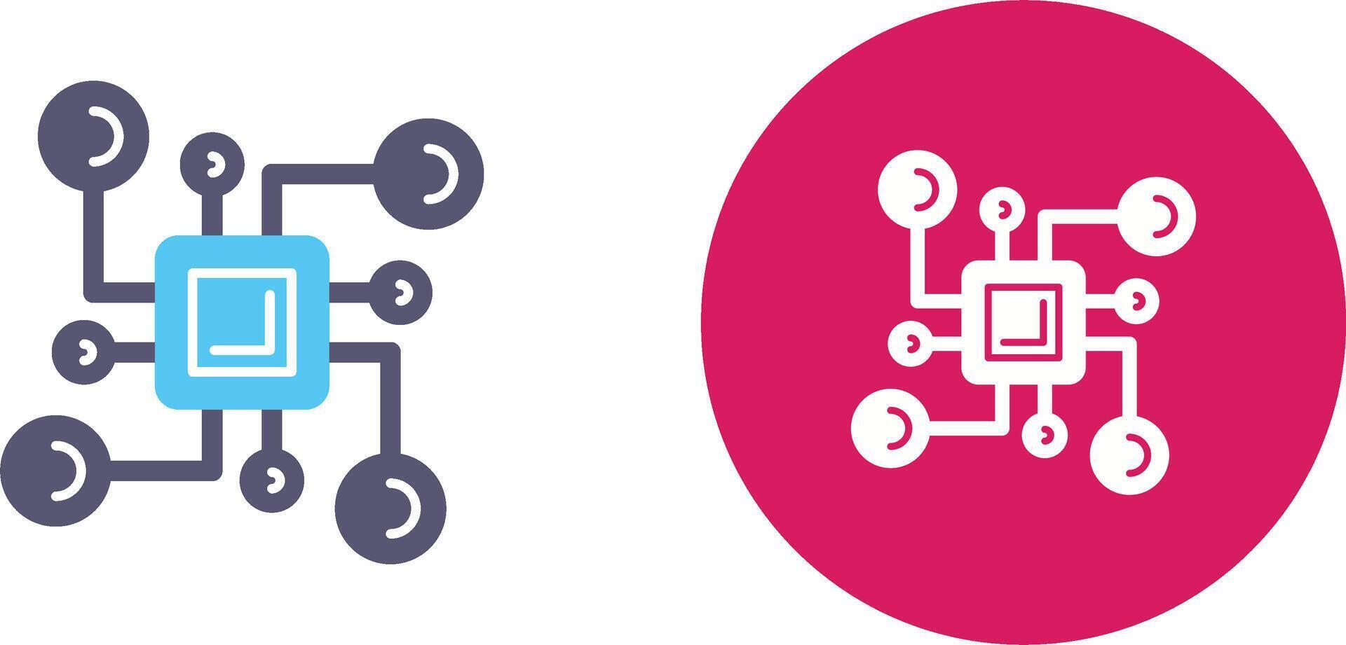 Connection Icon Design vector