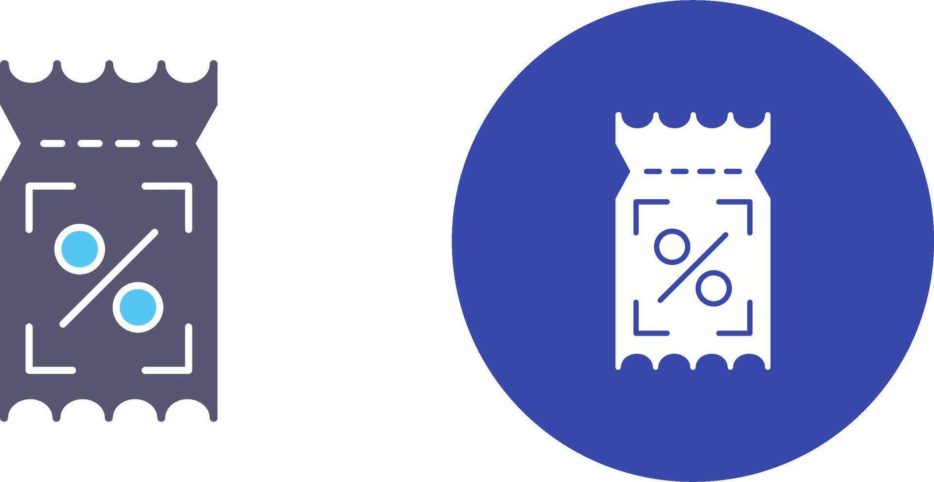 Coupons Icon Design vector