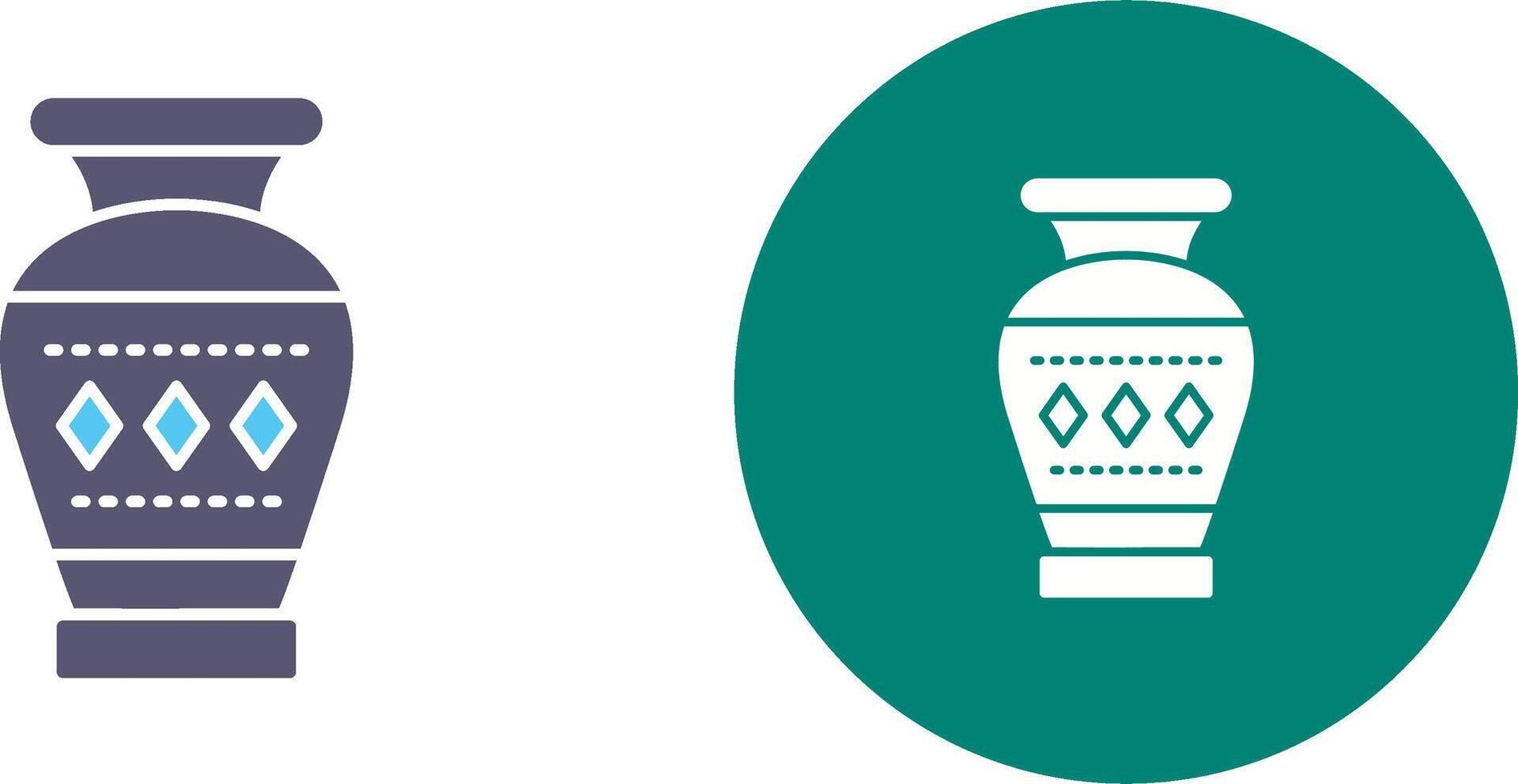 Vase Icon Design vector