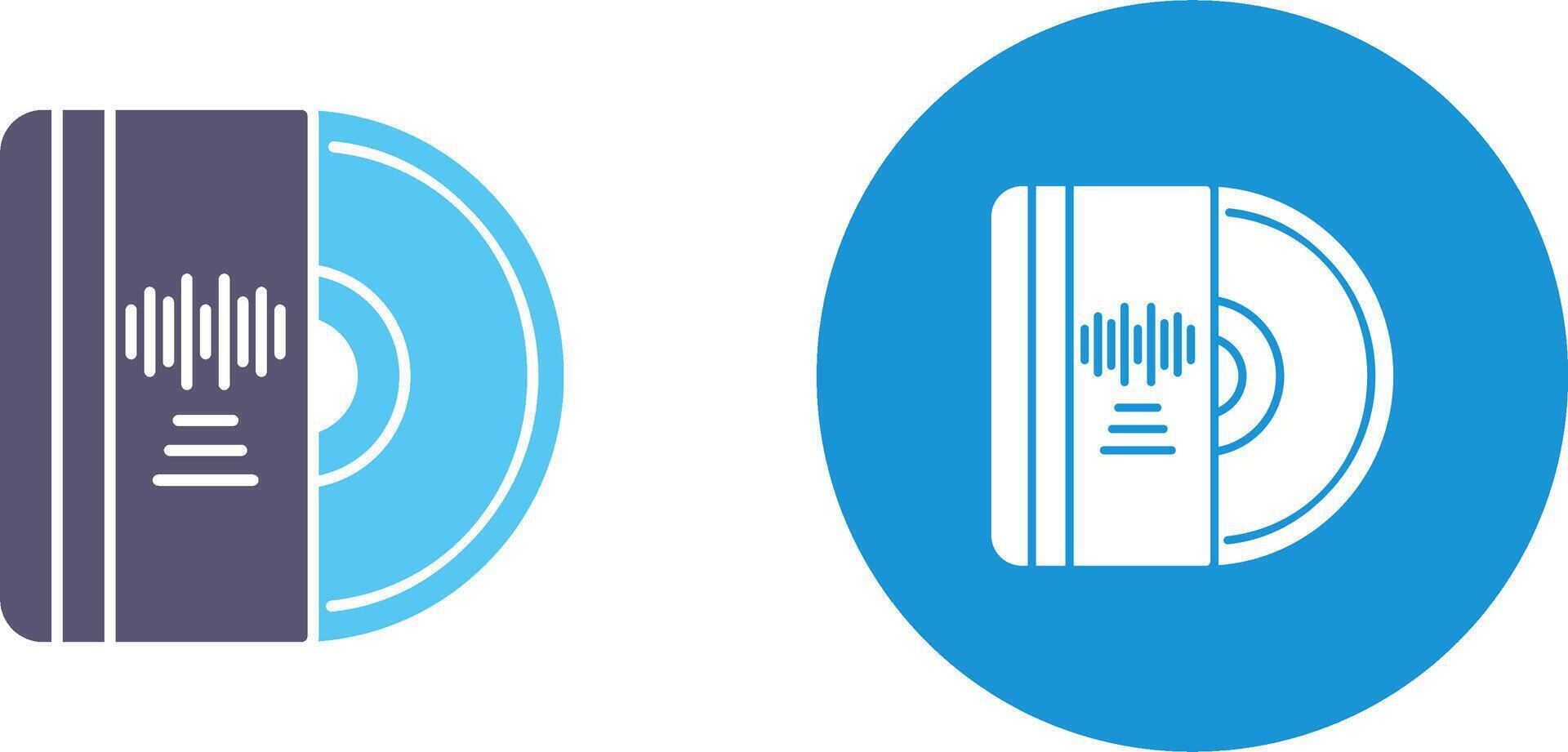 Vinyl Icon Design vector