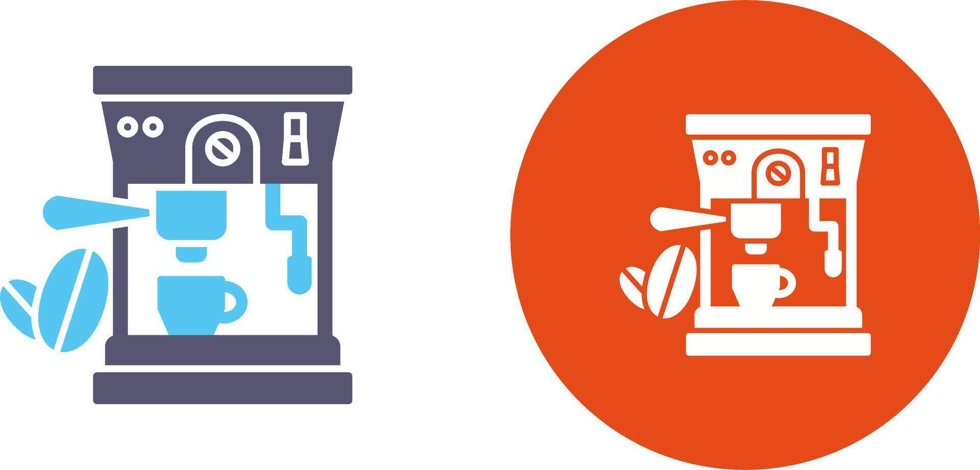 Coffee Machine Icon Design vector