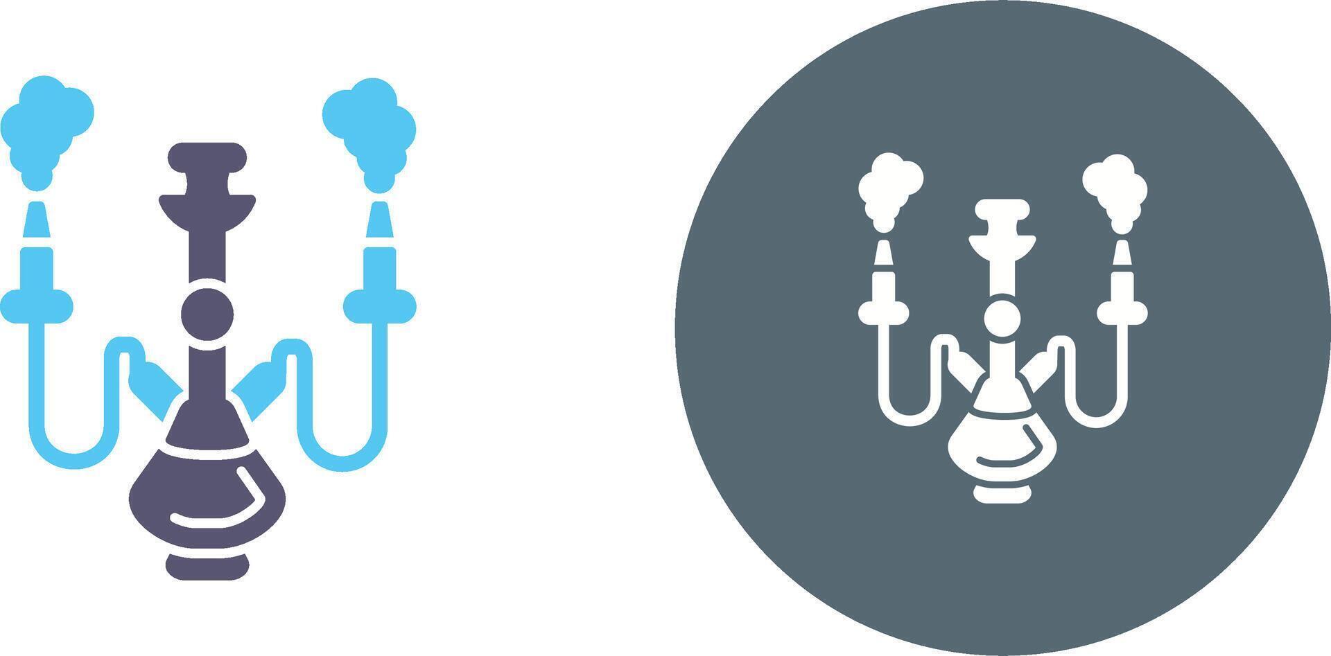 Shisha Icon Design vector