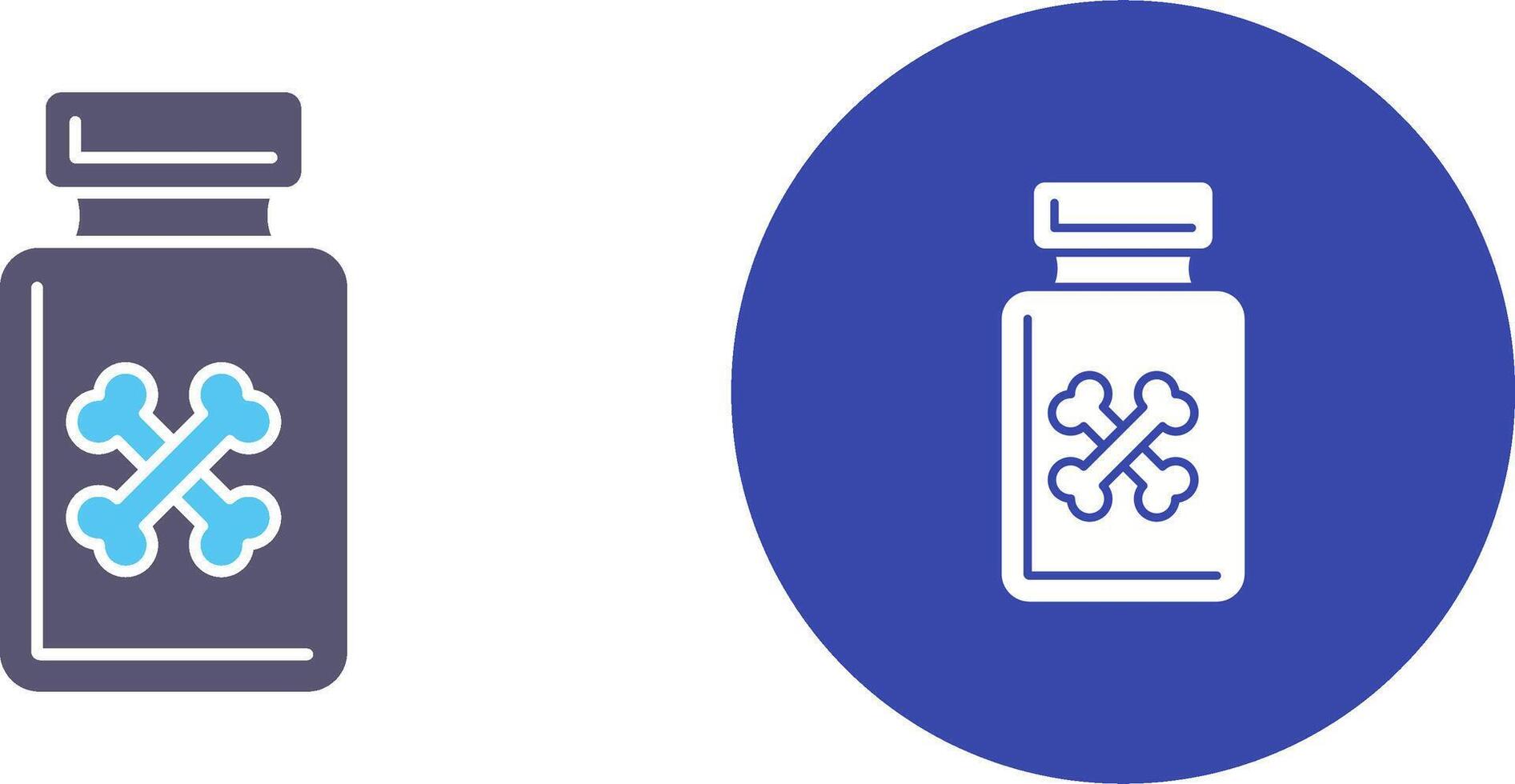 Poison Icon Design vector