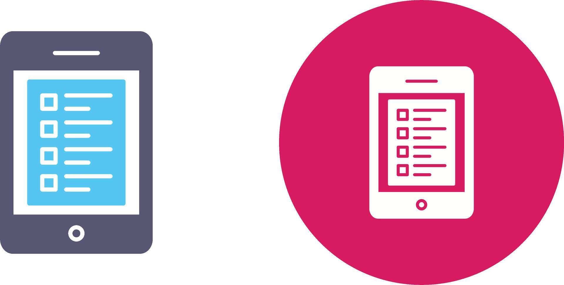 Online Test Icon Design vector