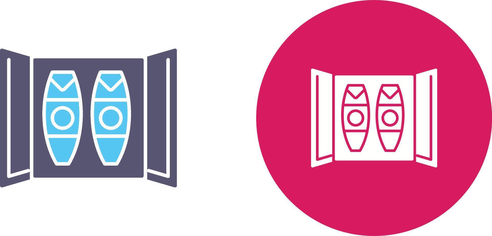 Cigar Box Icon Design vector