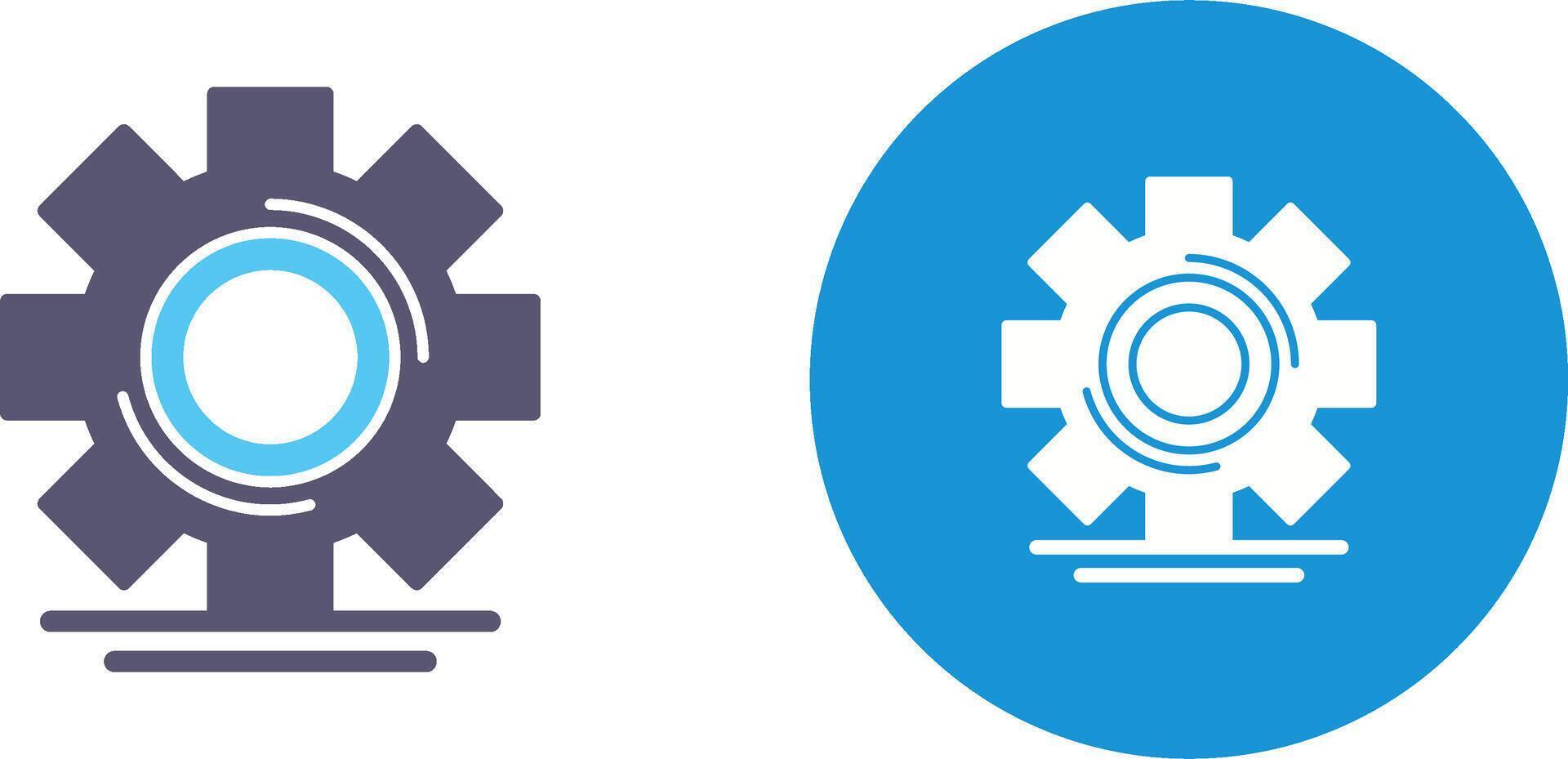 Setting Icon Design vector