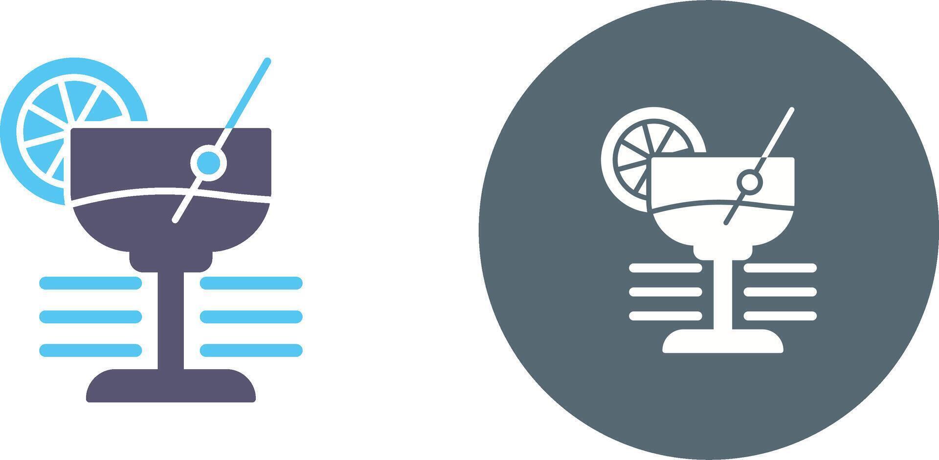 Martini Icon Design vector
