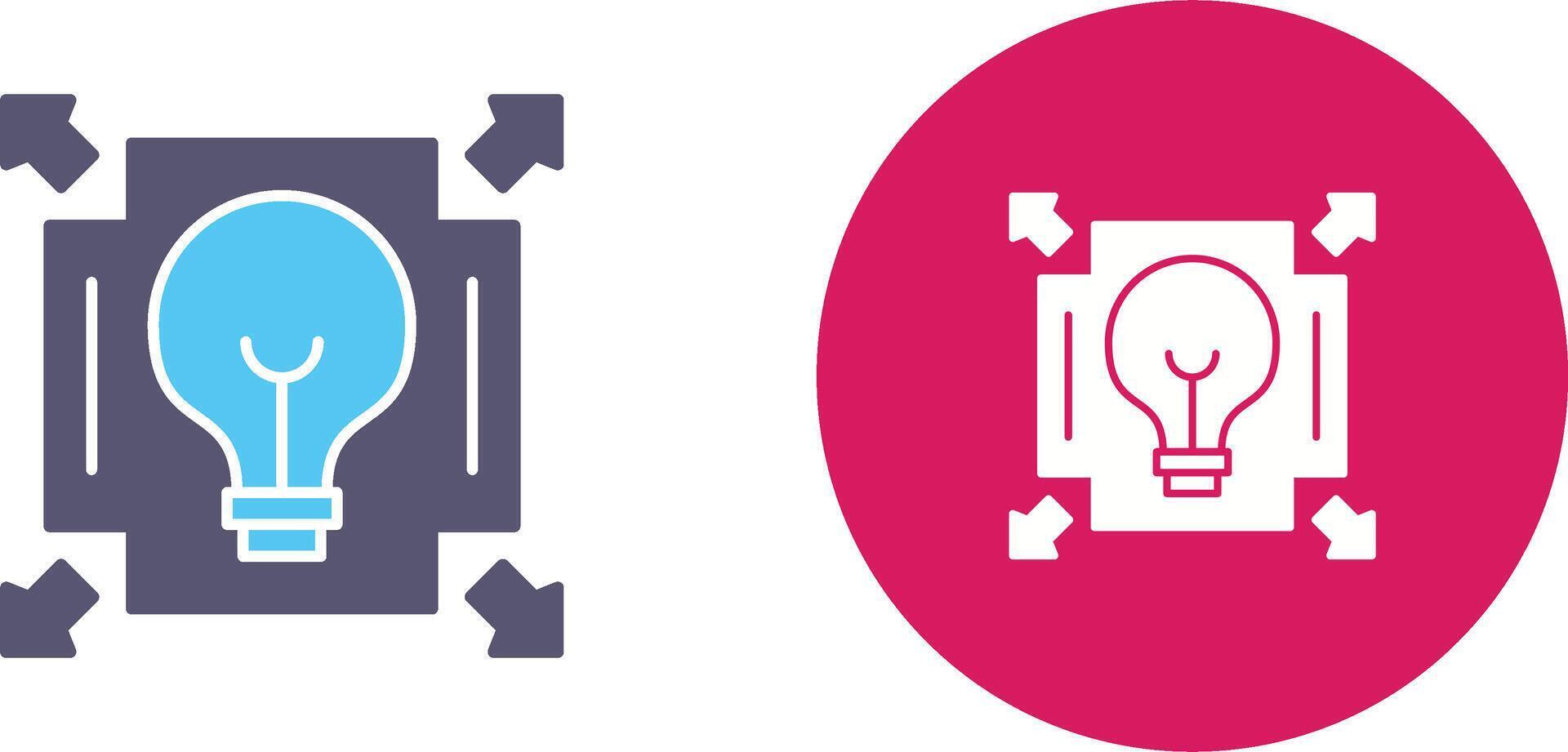 Diffusion Icon Design vector