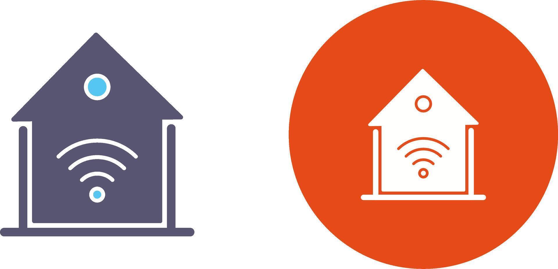 Smart Home Icon Design vector