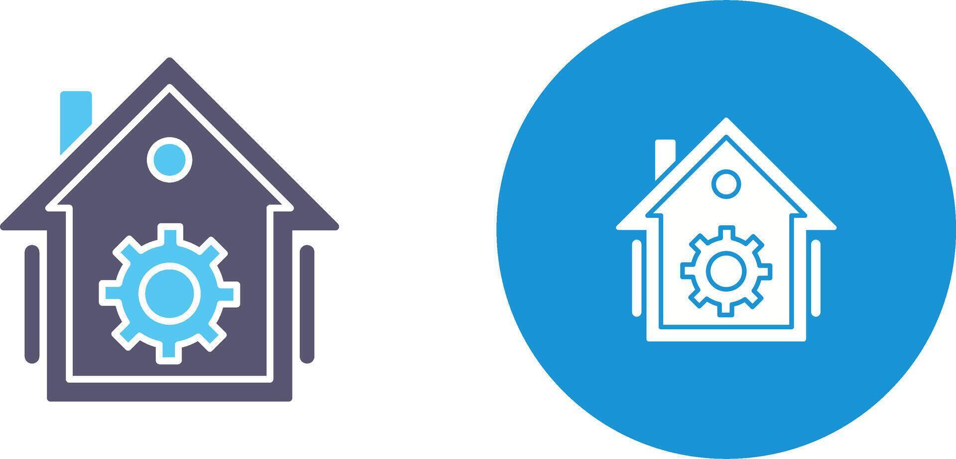 Home Automation Icon Design vector