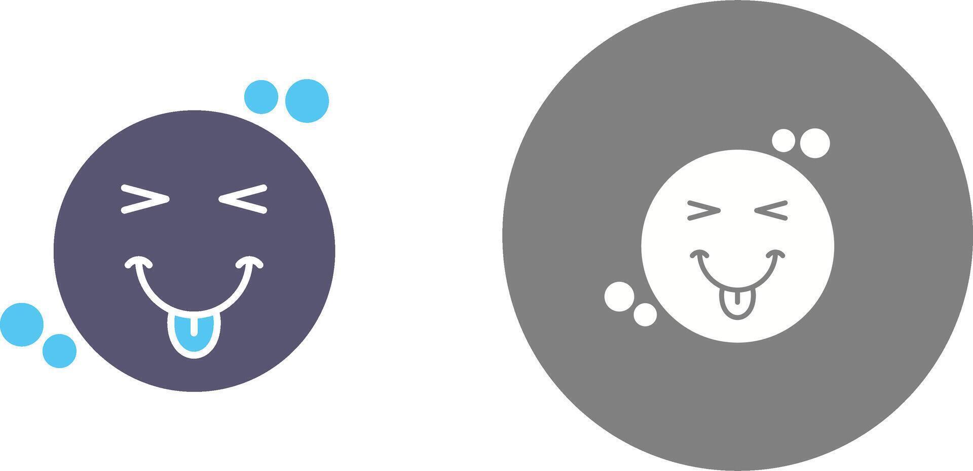 Naughty Icon Design vector