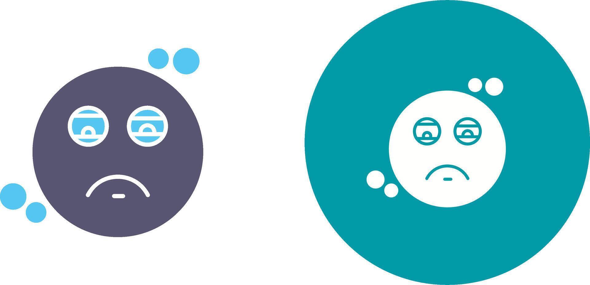 Tired Icon Design vector