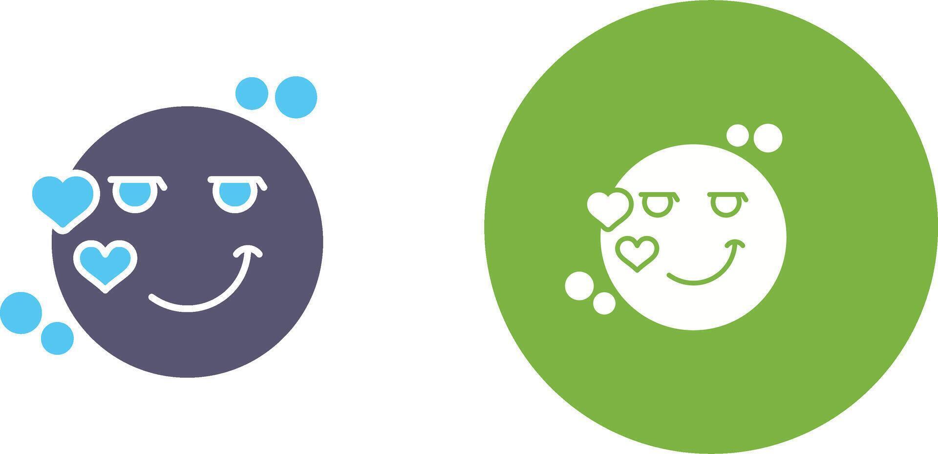 Flirty Icon Design vector