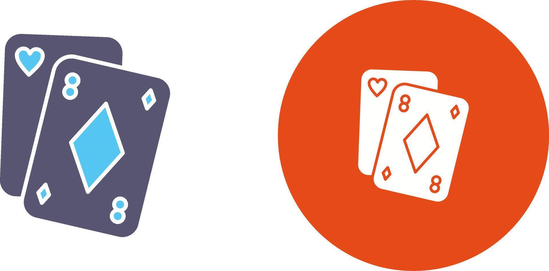 Poker Icon Design vector