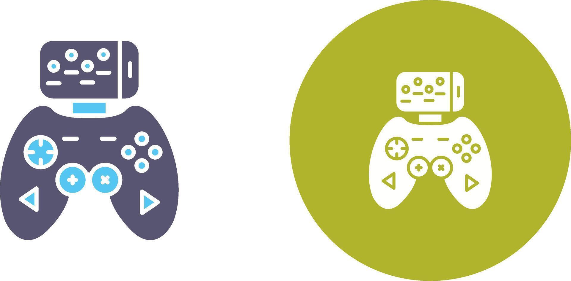Game Controller Icon Design vector