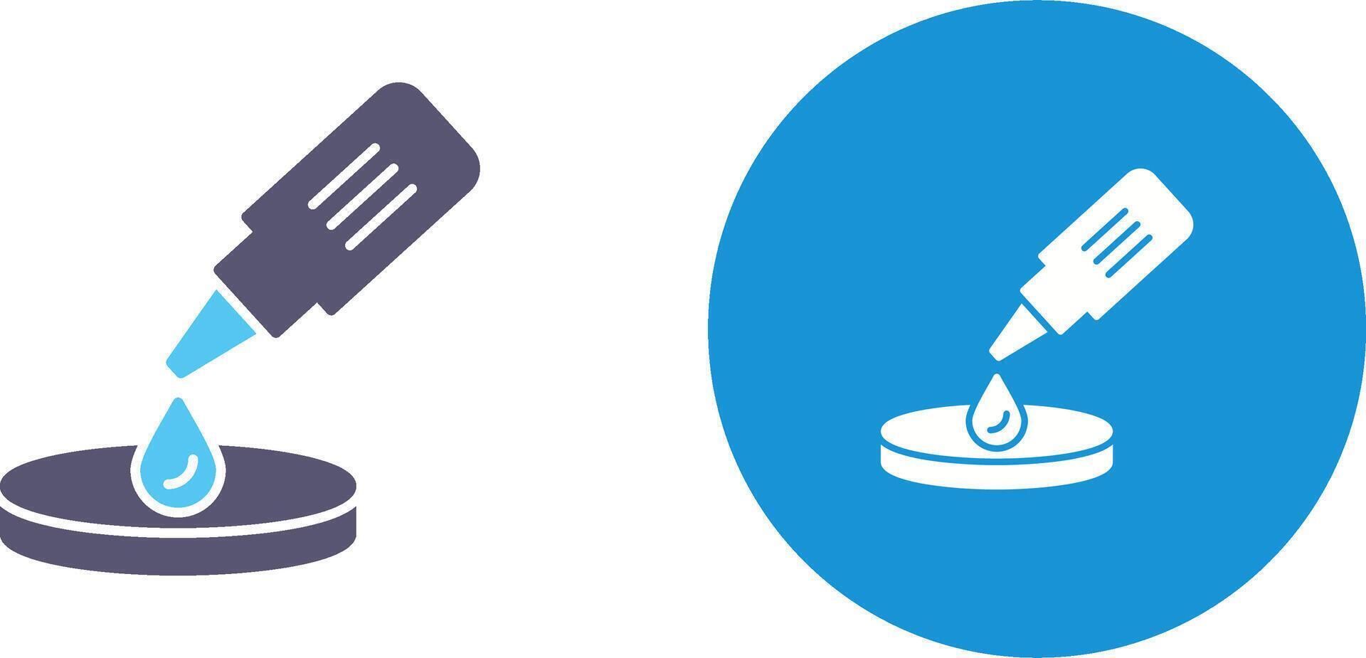 Dropper Icon Design vector