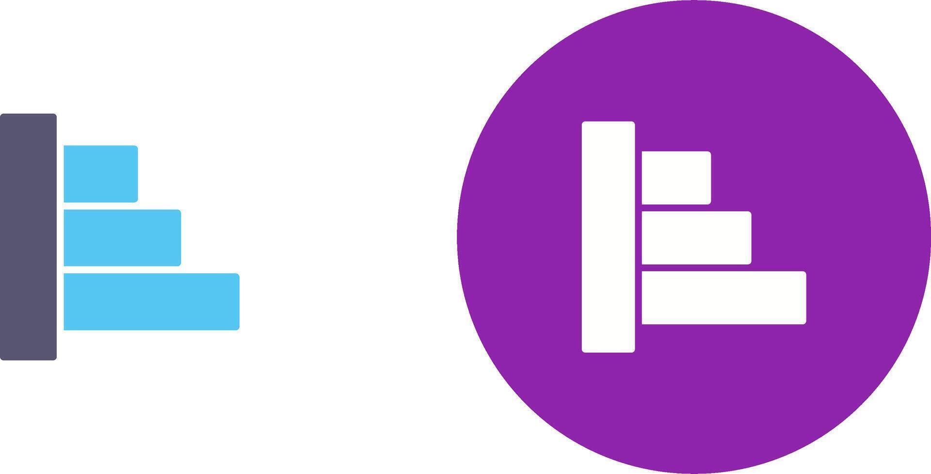 Object Alignment Icon Design vector