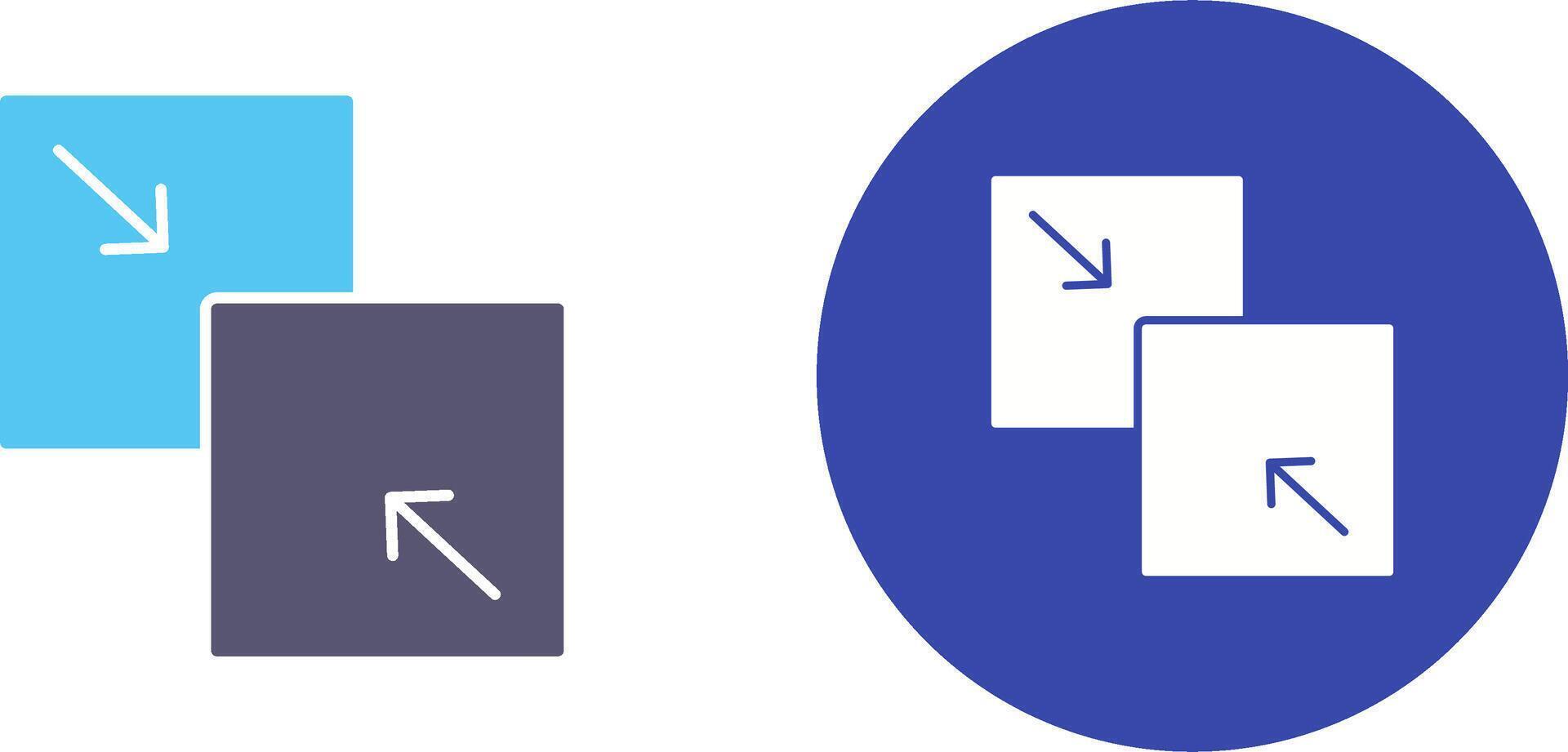 Combine Icon Design vector