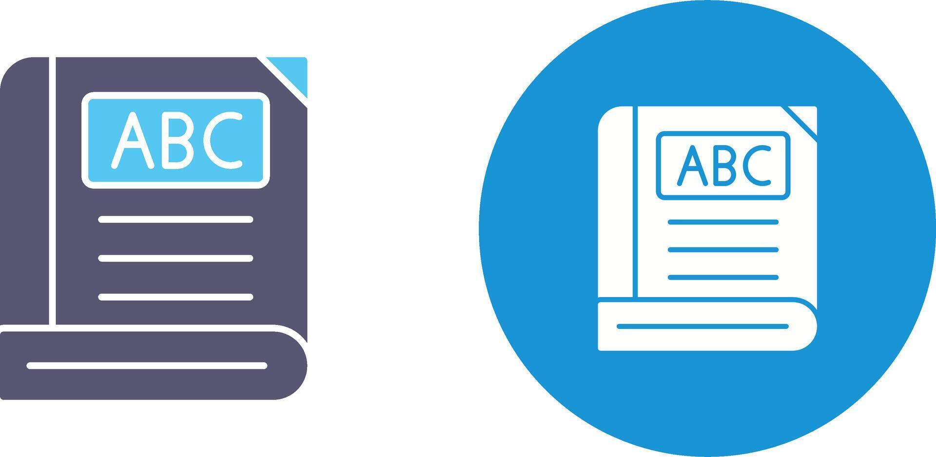 Book Icon Design vector