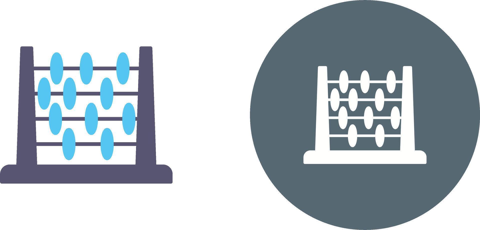 Abacus Icon Design vector