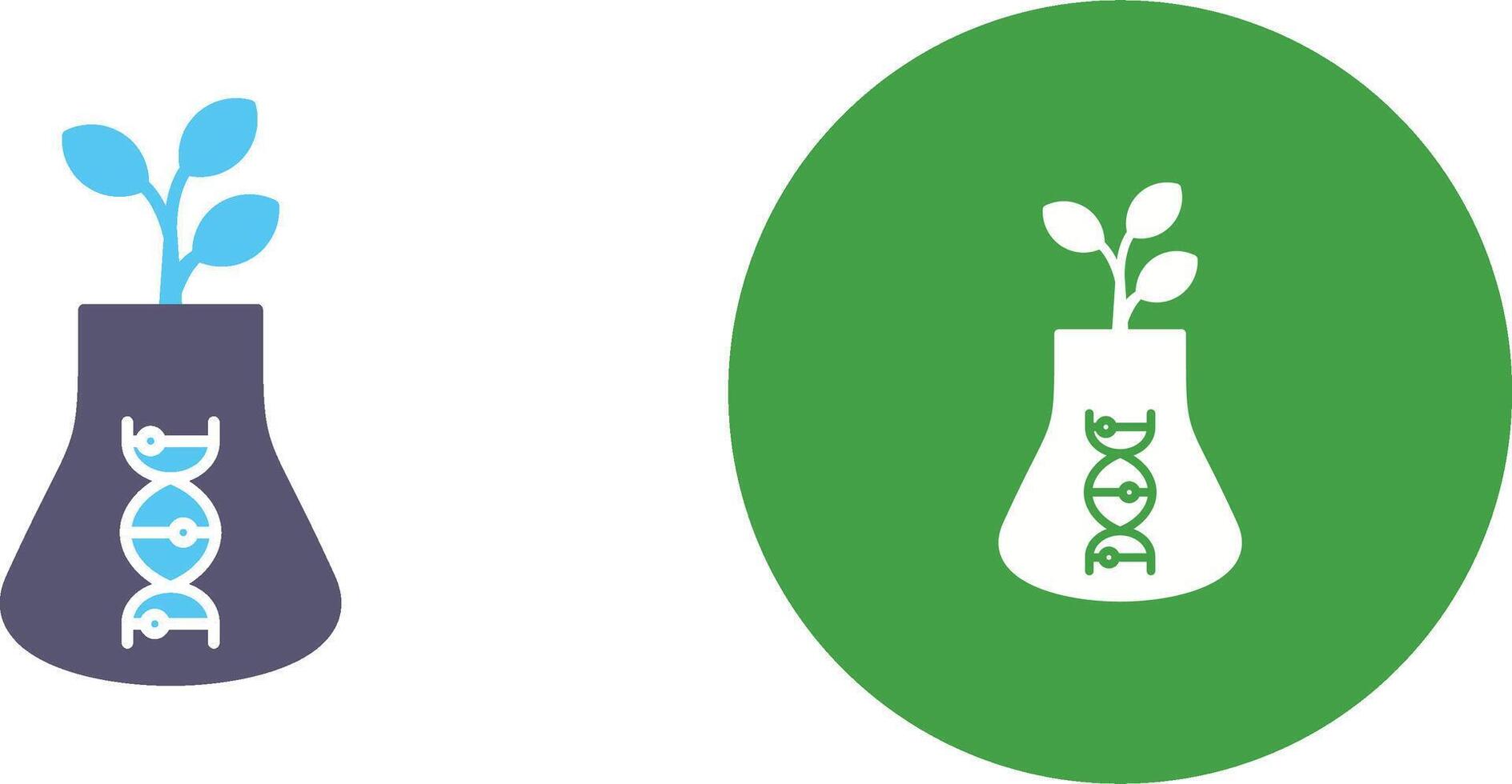 Biology Icon Design vector