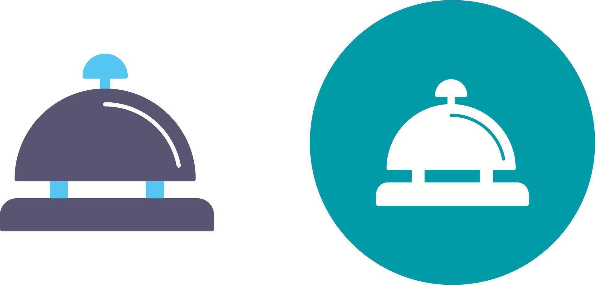 Desk Bell Icon Design vector