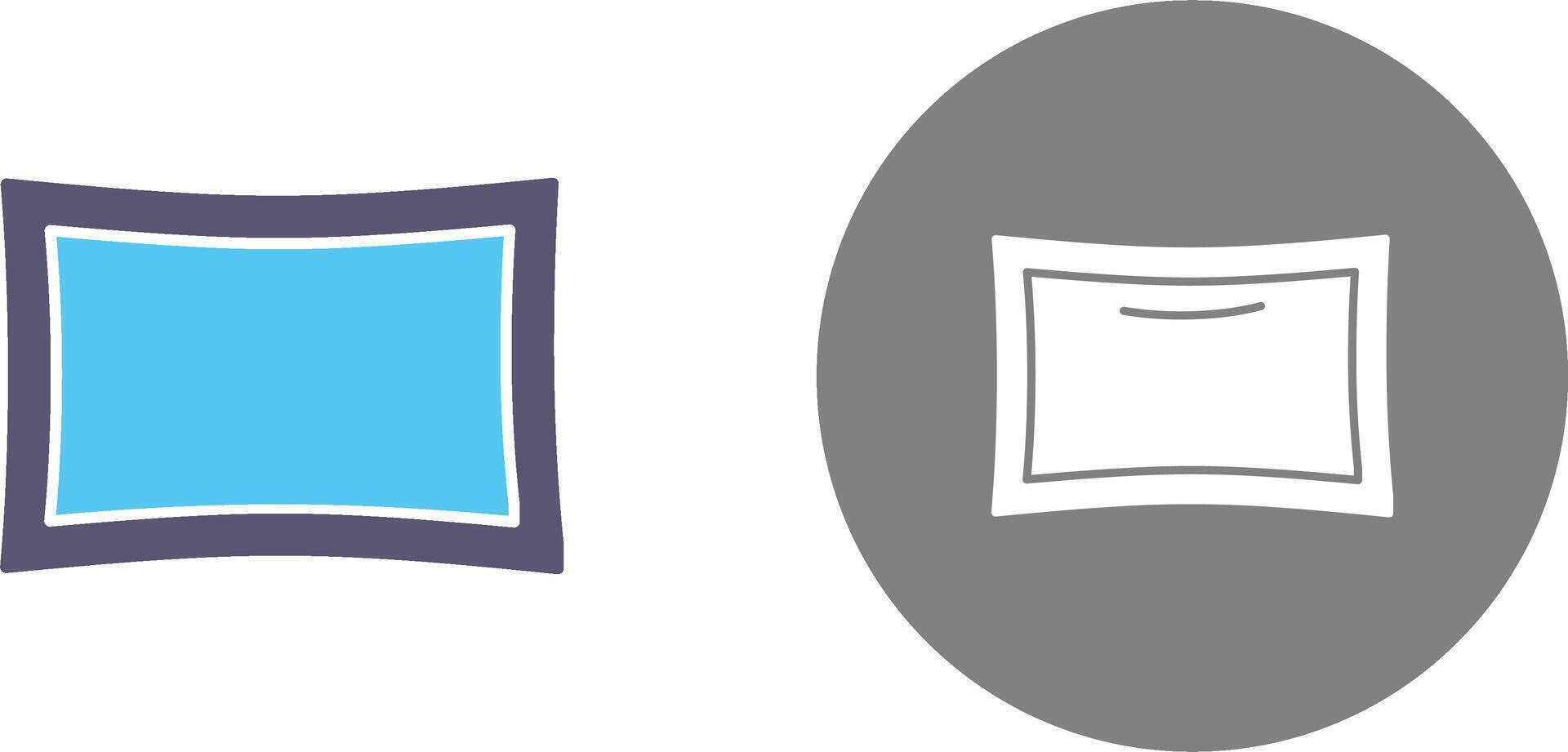 Pillow Icon Design vector