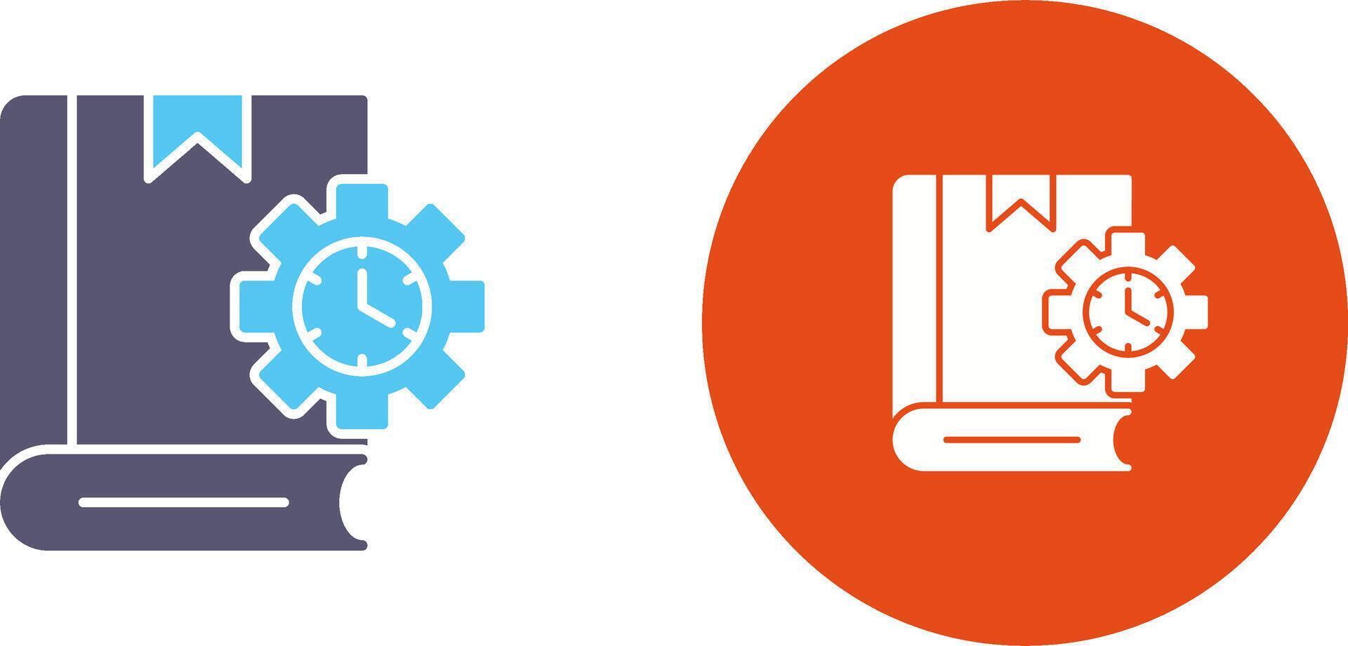 Duration Icon Design vector