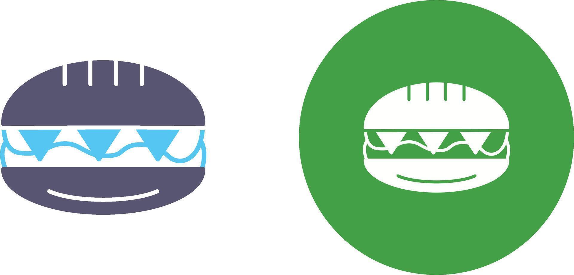 Sandwich Icon Design vector