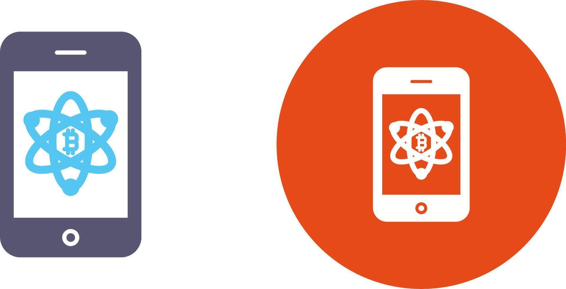 Mobile Icon Design vector