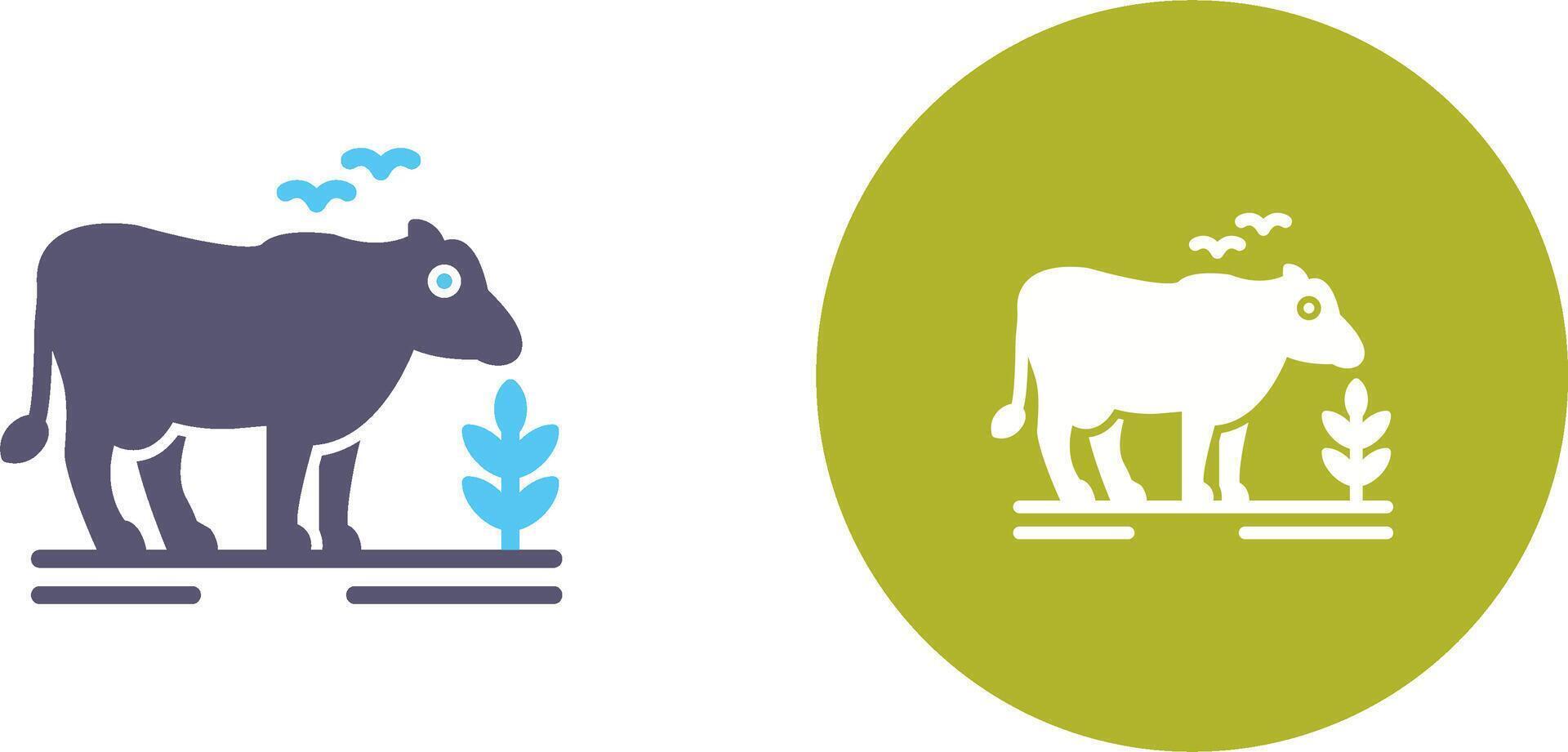 Cattle Icon Design vector