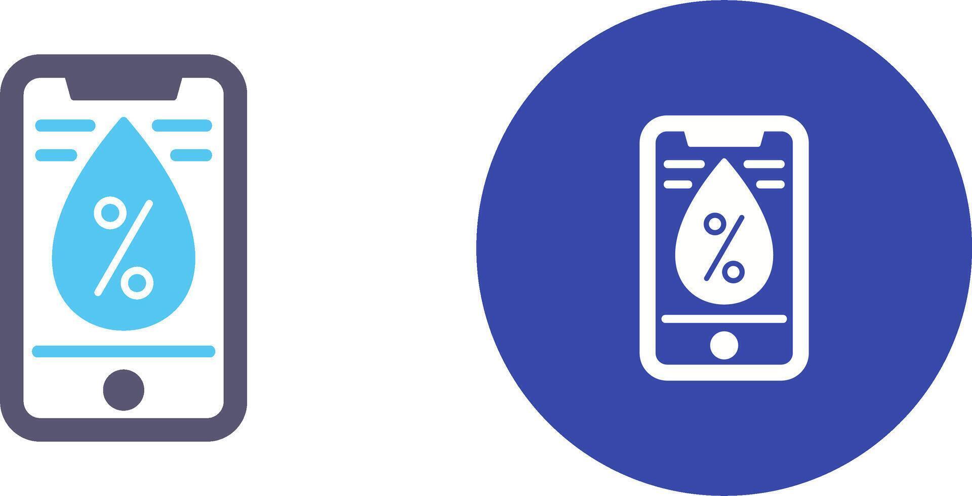 Water Icon Design vector