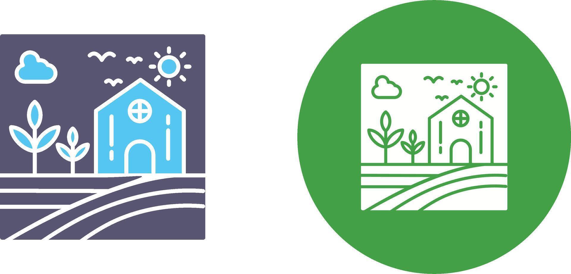Nature Icon Design vector