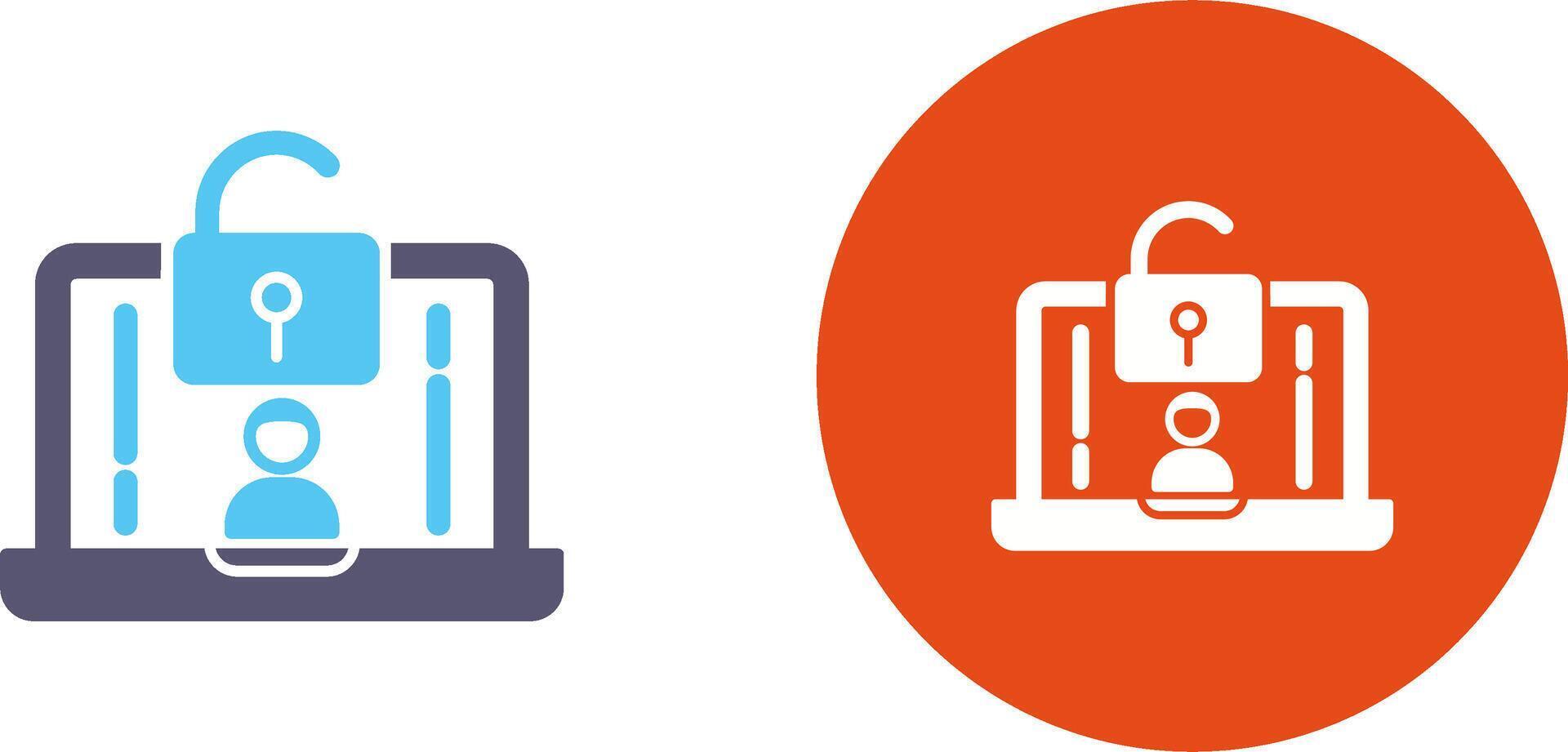 Access Icon Design vector