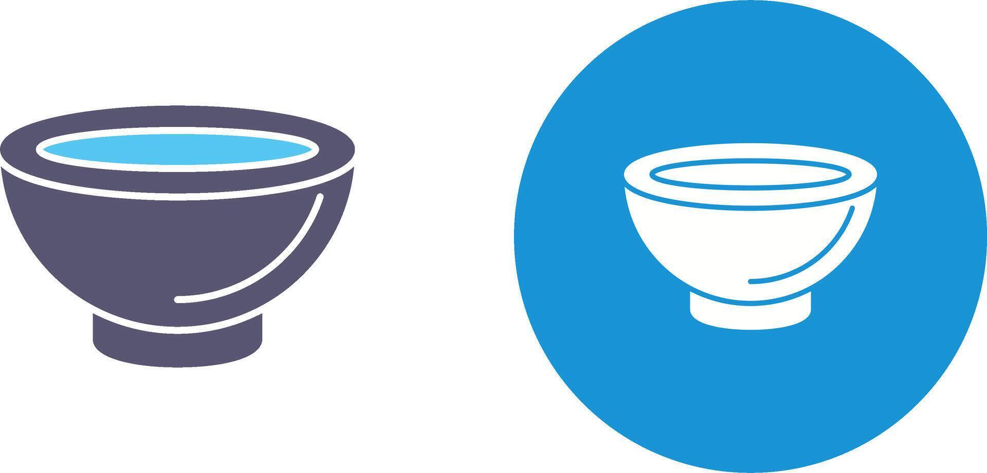 Bowl Icon Design vector