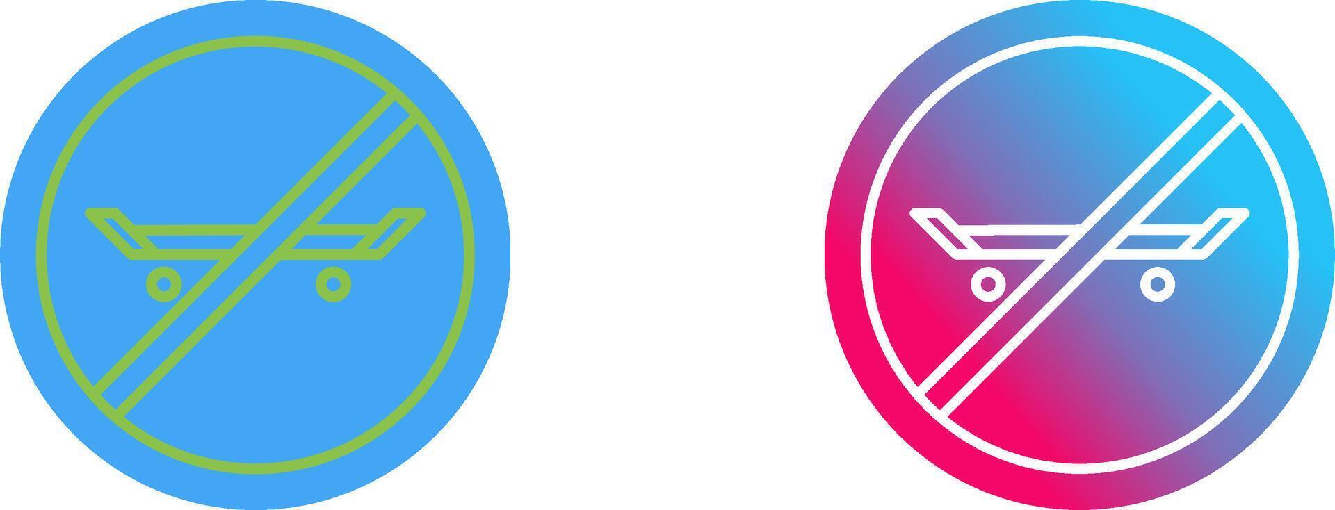 No Skating Icon Design vector