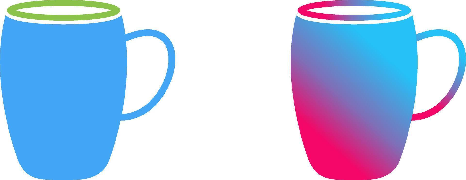 Mug Icon Design vector
