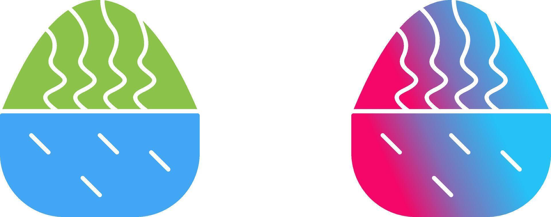Cream Muffin Icon Design vector
