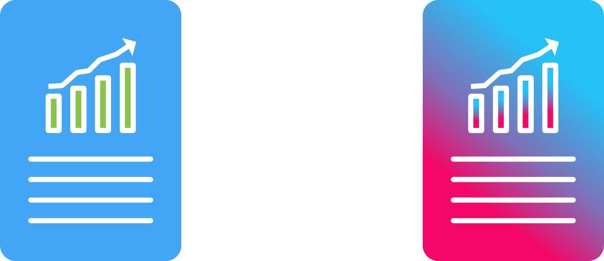Unique Data Files Icon Design vector