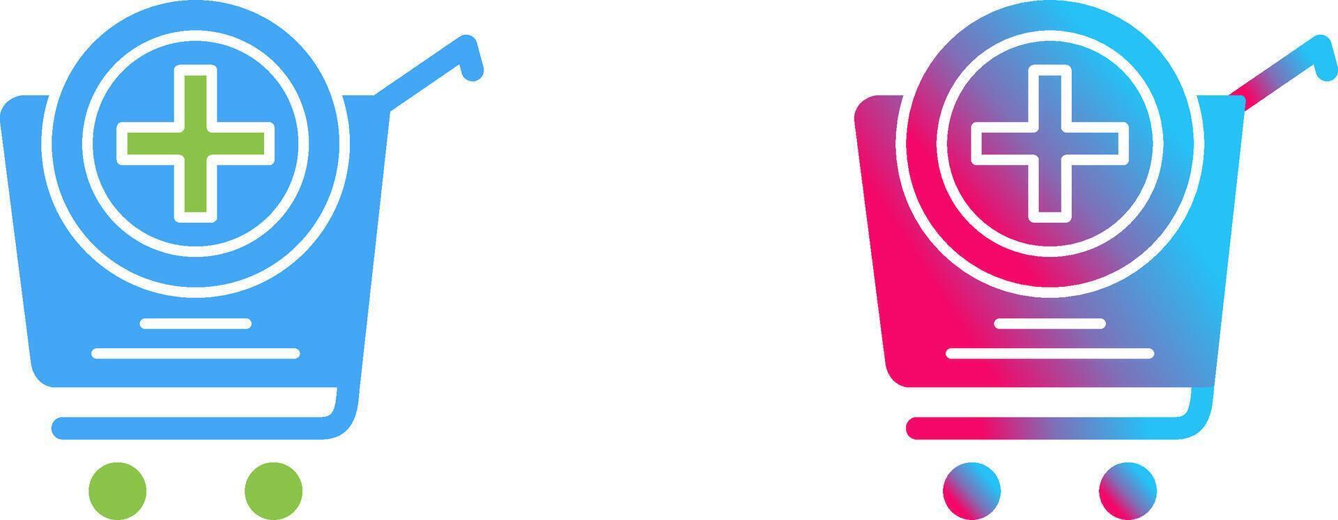 Add to Cart Icon Design vector