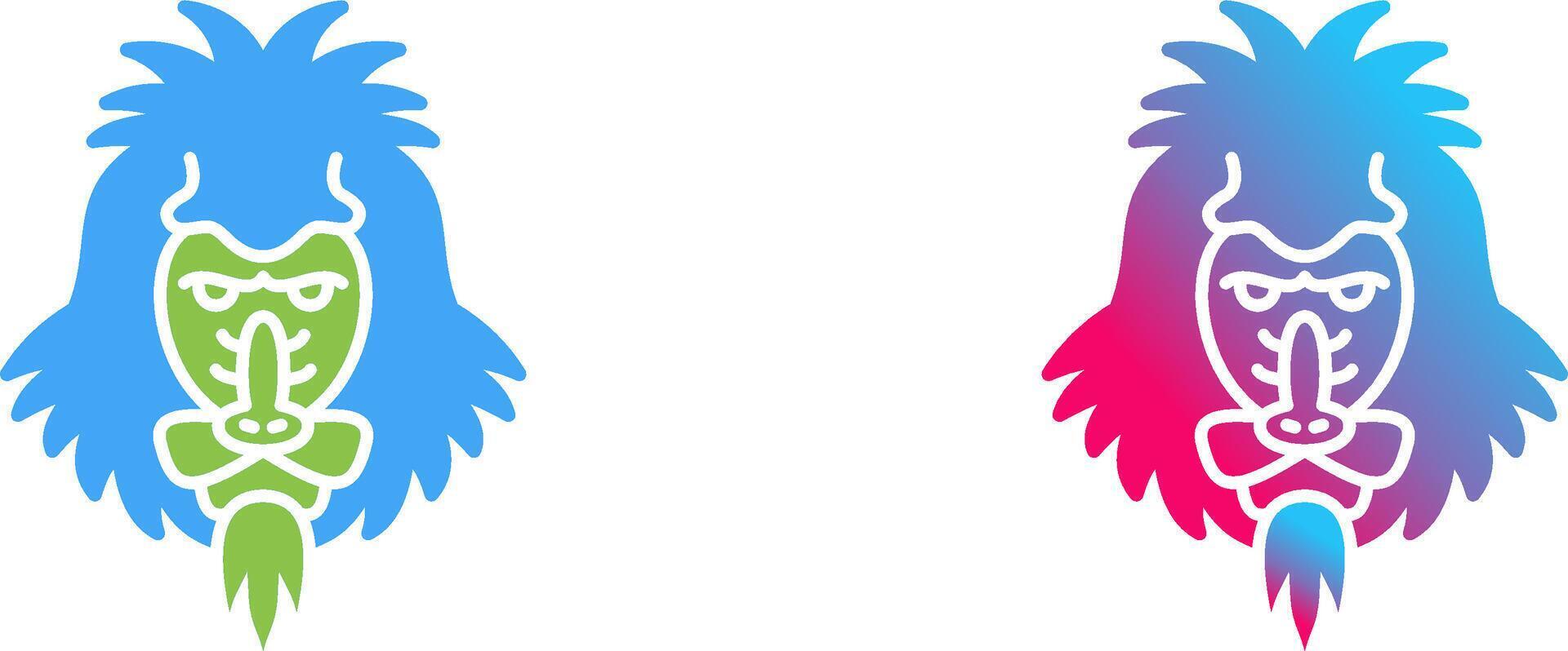 Mandrill Icon Design vector