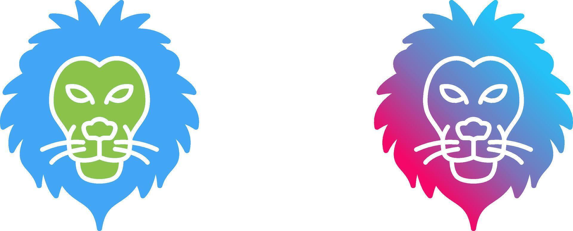 Lion Icon Design vector