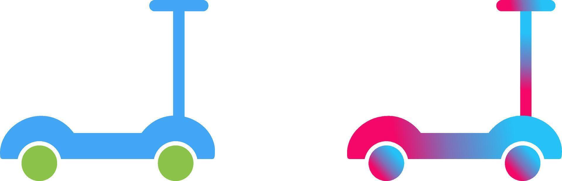Scootie Icon Design vector